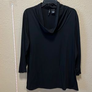 New directions NWOT black Sz 1X tunic top